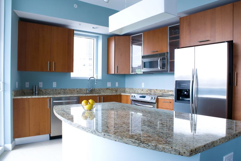 Kitchen with Granite Countertops