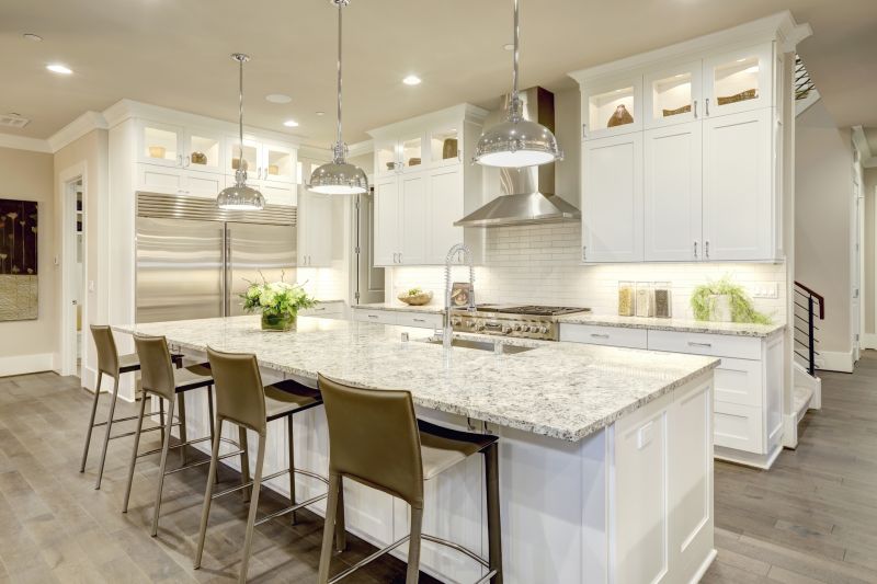 Spacious Kitchen Islands